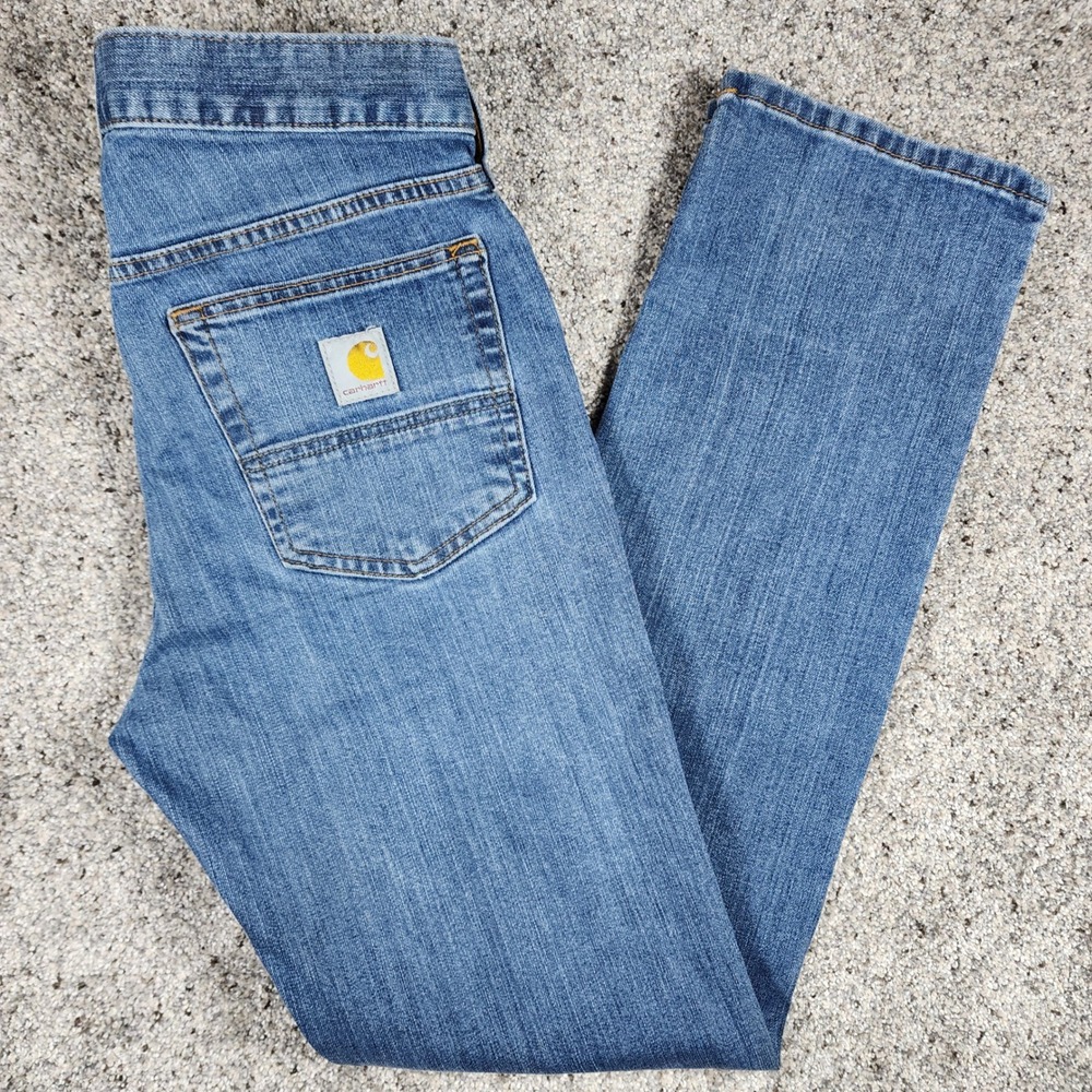 Carhartt Jeans Men 29x30 Slim Fit Medium Wash Denim Excellent